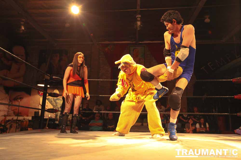 My third time shooting Freakshow Wrestling.  My last one in California.