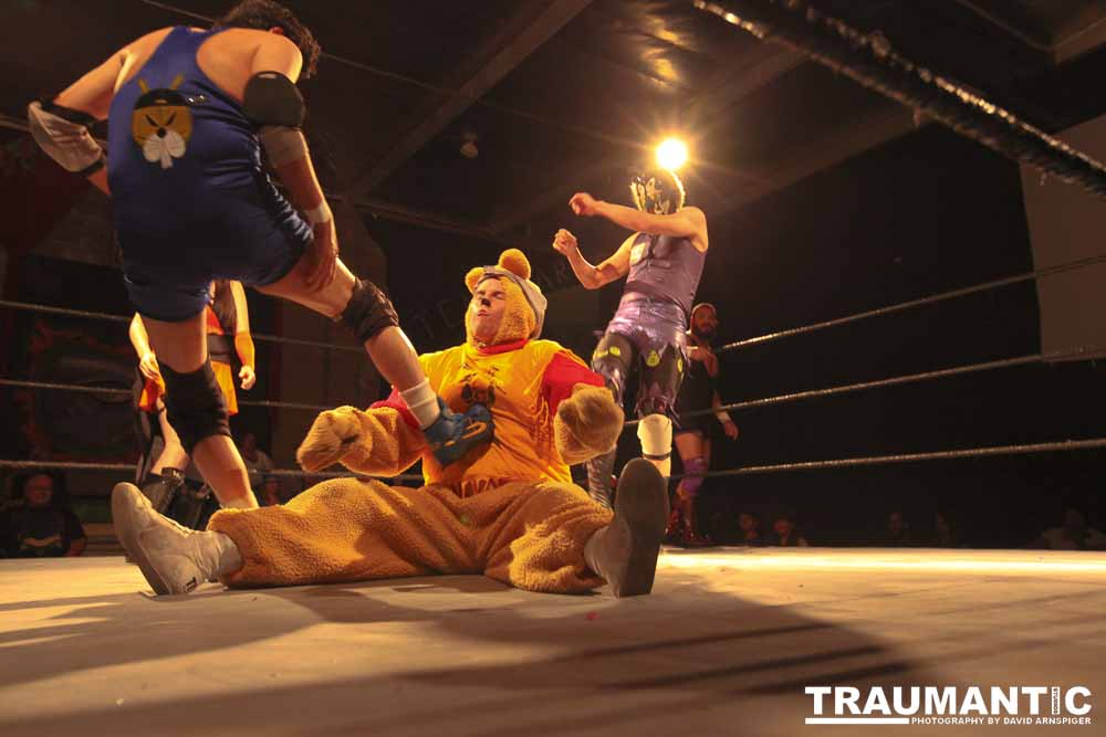 My third time shooting Freakshow Wrestling.  My last one in California.