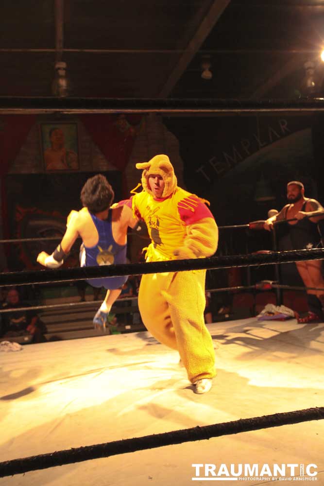My third time shooting Freakshow Wrestling.  My last one in California.