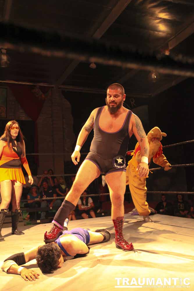 My third time shooting Freakshow Wrestling.  My last one in California.