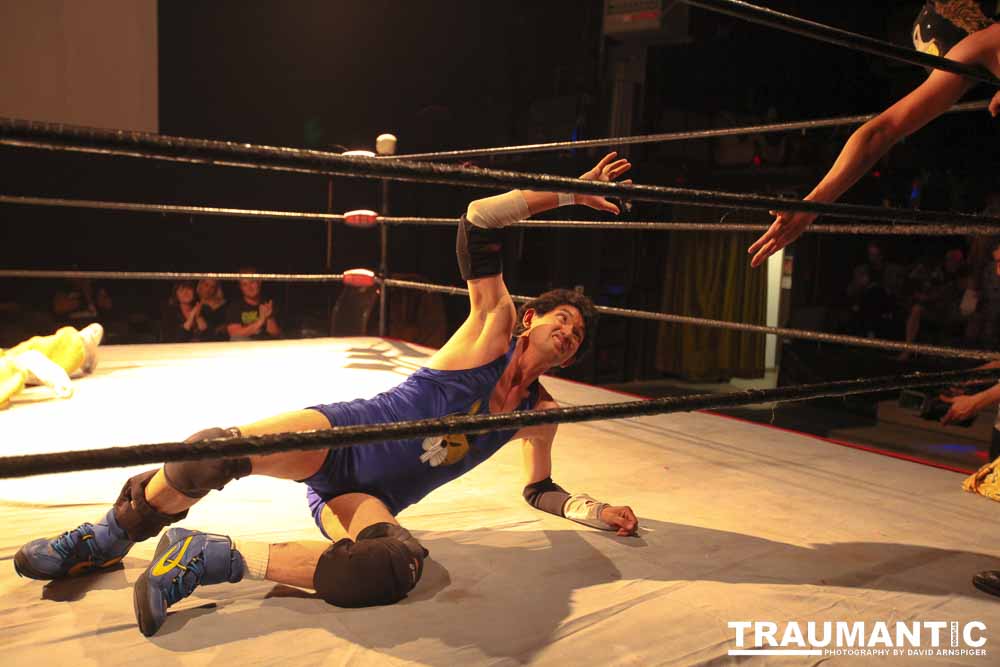 My third time shooting Freakshow Wrestling.  My last one in California.