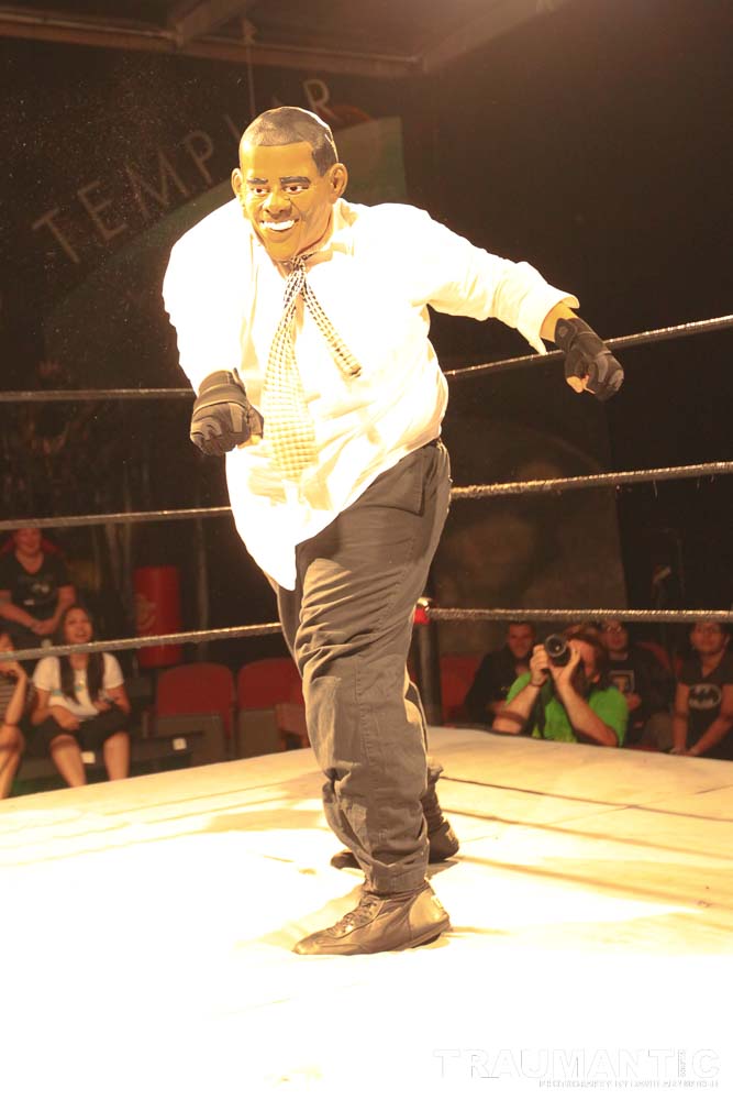 My third time shooting Freakshow Wrestling.  My last one in California.