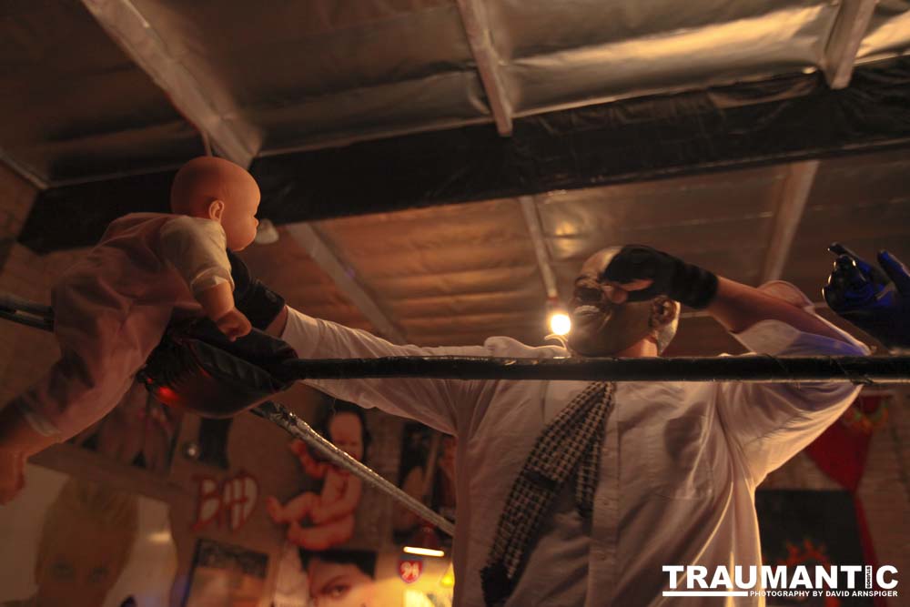 My third time shooting Freakshow Wrestling.  My last one in California.
