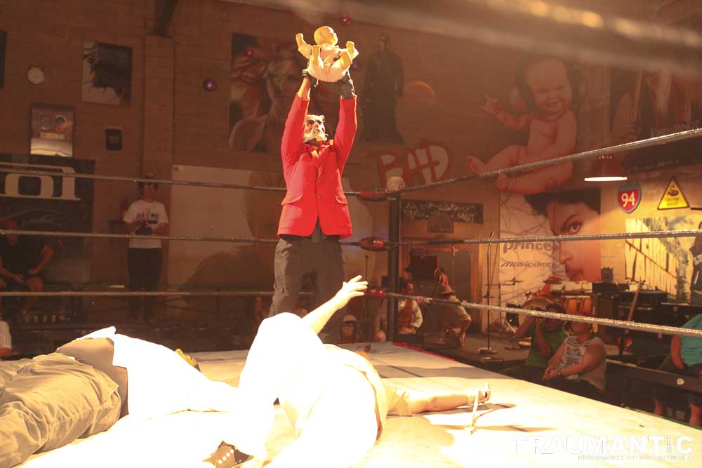 My third time shooting Freakshow Wrestling.  My last one in California.