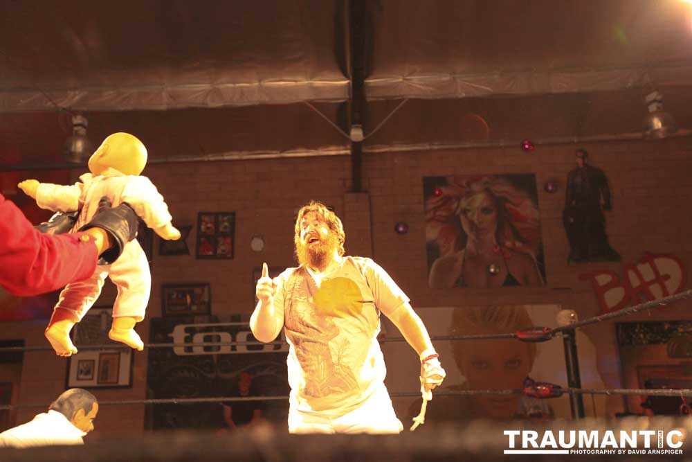 My third time shooting Freakshow Wrestling.  My last one in California.