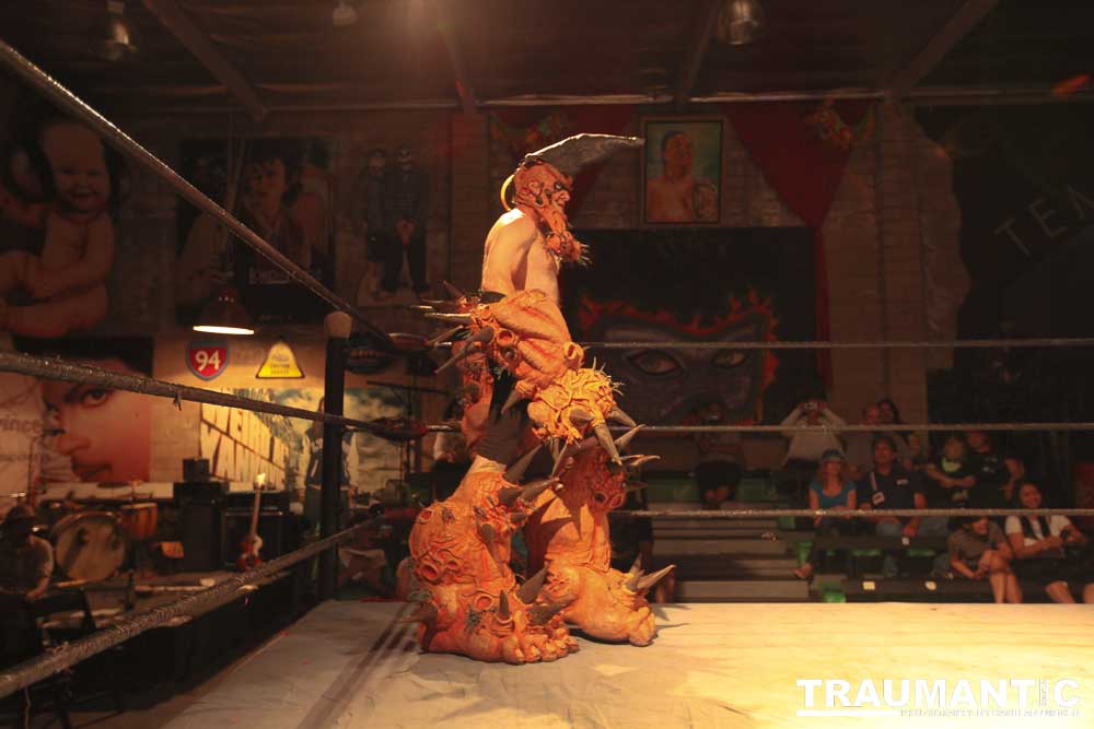 My third time shooting Freakshow Wrestling.  My last one in California.