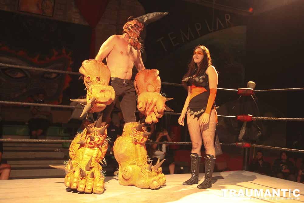 My third time shooting Freakshow Wrestling.  My last one in California.