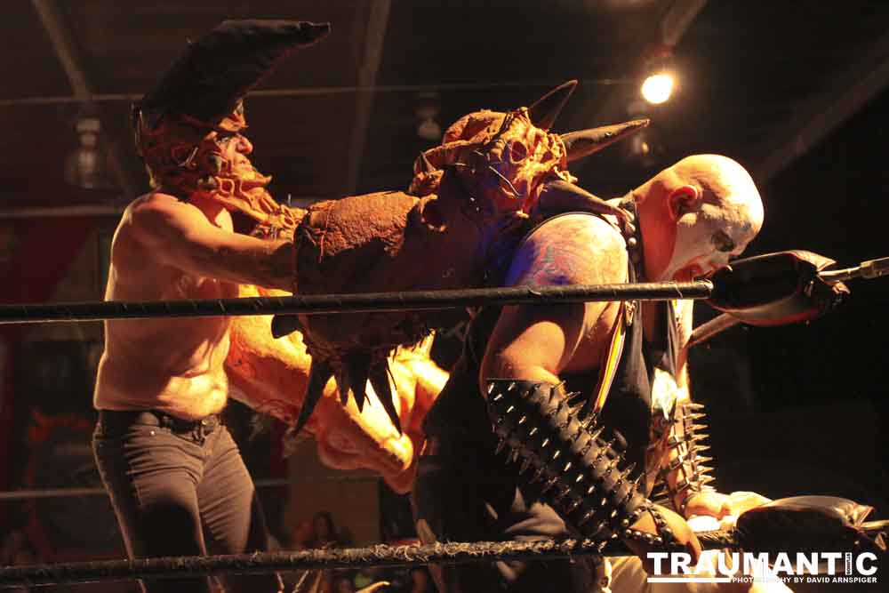 My third time shooting Freakshow Wrestling.  My last one in California.