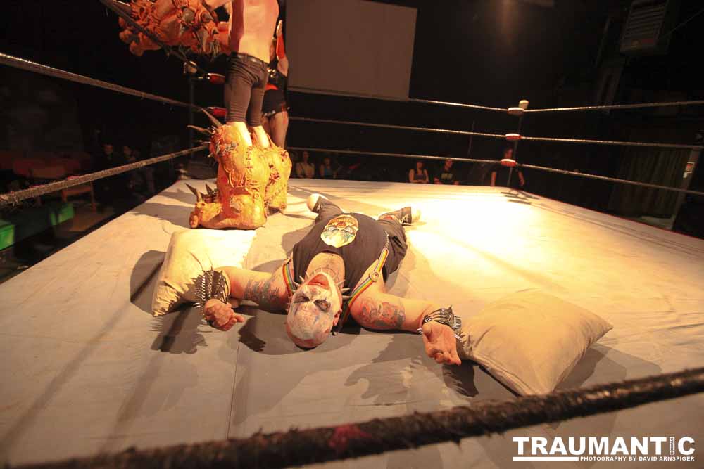 My third time shooting Freakshow Wrestling.  My last one in California.