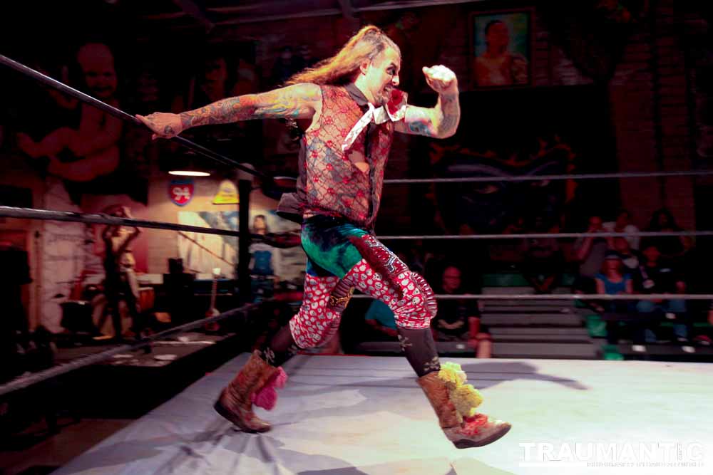 My third time shooting Freakshow Wrestling.  My last one in California.