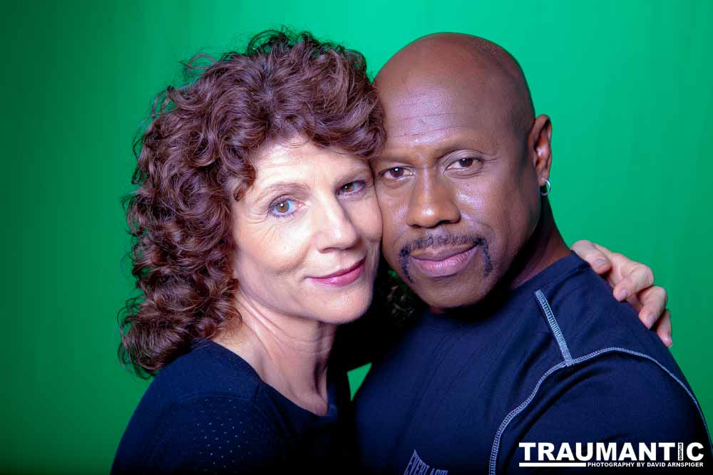 A portrait and fitness session with Gilda and Travis..