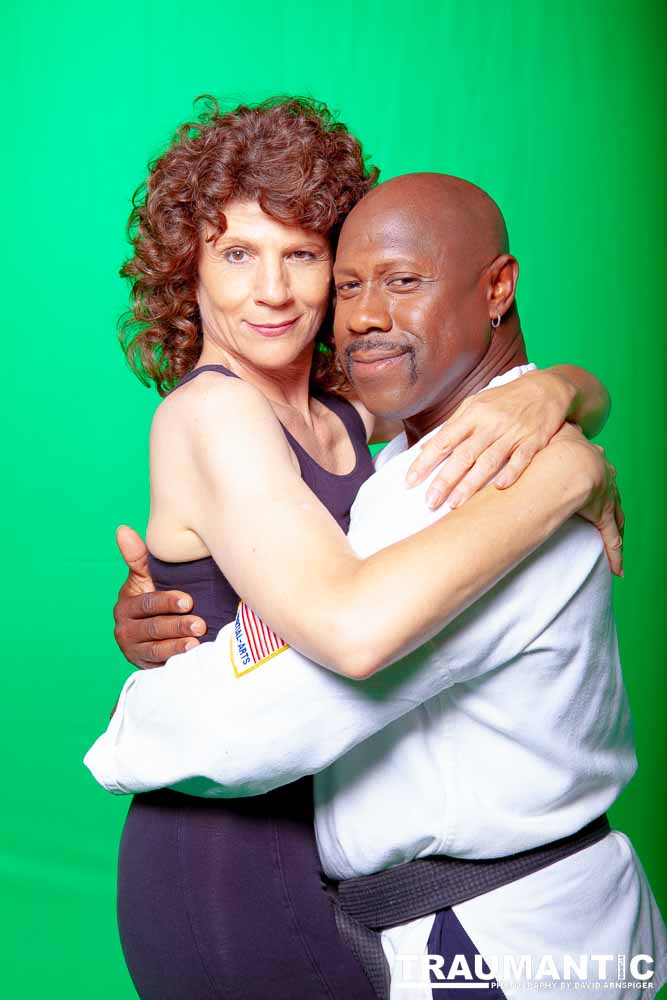 A portrait and fitness session with Gilda and Travis..