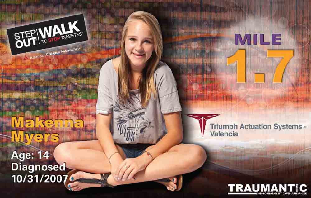 The third year shooting these images.  There were a ton of fun images of the kids this year and the graphic artist made some rather unexciting image choices.  The images of Nathan Klima illustrate this clearly.  I made the Star Wars image of him from one of his excellent jumping poses.  Compared to his mile marker, huge difference.