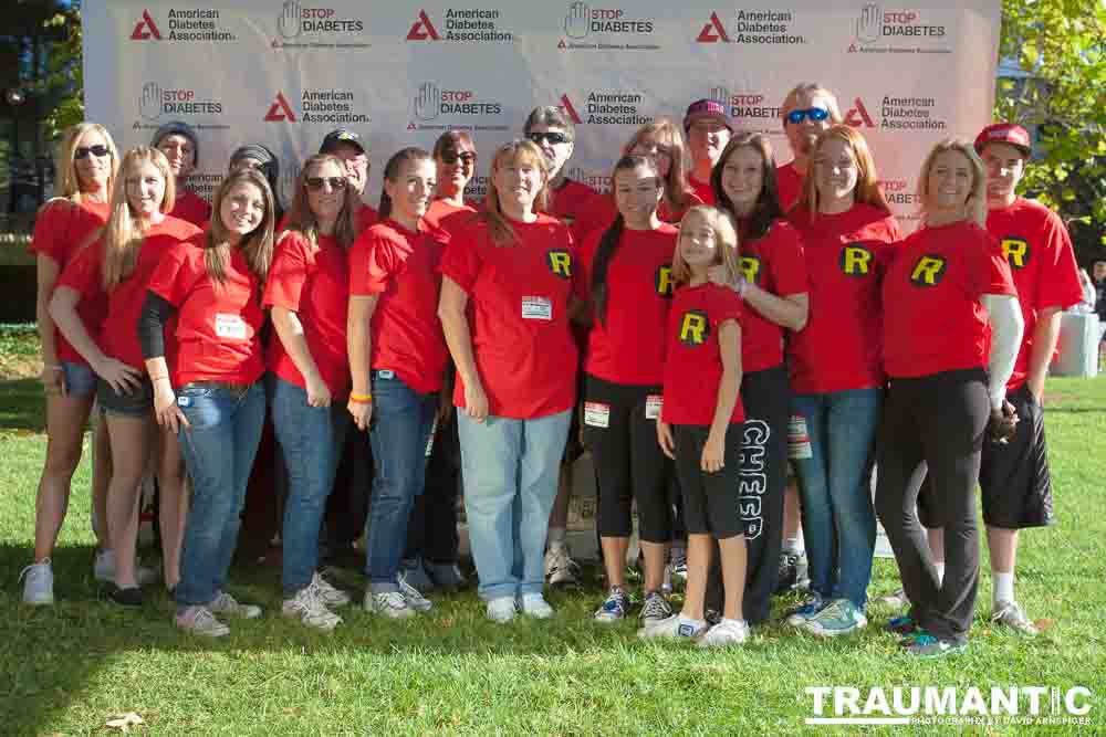 2012 - Step Out: Walk To Stop Diabetes Team Photos