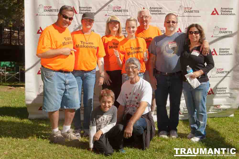 2012 - Step Out: Walk To Stop Diabetes Team Photos