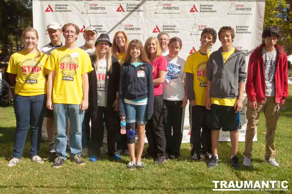 2012 - Step Out: Walk To Stop Diabetes Team Photos