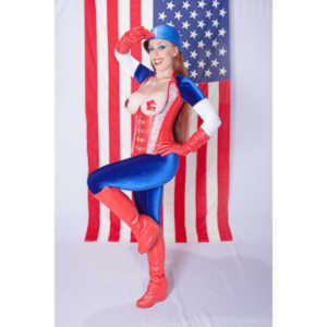 Titania is a lot of fun to work with and this was the peak of my experieinces shooting her.  This was a Halloween costume she wore to the Playboy Mansion.  We had a lot of fun photographing it.