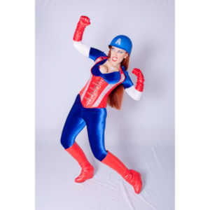 Titania is a lot of fun to work with and this was the peak of my experieinces shooting her.  This was a Halloween costume she wore to the Playboy Mansion.  We had a lot of fun photographing it.