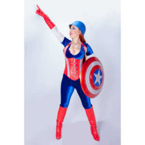 Titania is a lot of fun to work with and this was the peak of my experieinces shooting her.  This was a Halloween costume she wore to the Playboy Mansion.  We had a lot of fun photographing it.