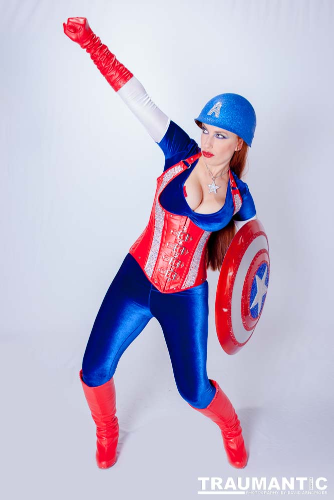 Titania is a lot of fun to work with and this was the peak of my experieinces shooting her.  This was a Halloween costume she wore to the Playboy Mansion.  We had a lot of fun photographing it.