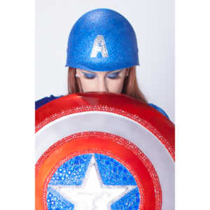 Titania is a lot of fun to work with and this was the peak of my experieinces shooting her.  This was a Halloween costume she wore to the Playboy Mansion.  We had a lot of fun photographing it.