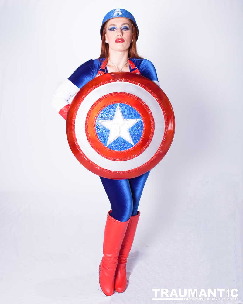 Titania is a lot of fun to work with and this was the peak of my experieinces shooting her.  This was a Halloween costume she wore to the Playboy Mansion.  We had a lot of fun photographing it.