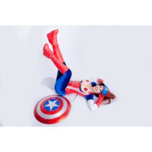 Titania is a lot of fun to work with and this was the peak of my experieinces shooting her.  This was a Halloween costume she wore to the Playboy Mansion.  We had a lot of fun photographing it.