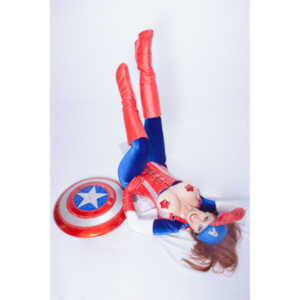 Titania is a lot of fun to work with and this was the peak of my experieinces shooting her.  This was a Halloween costume she wore to the Playboy Mansion.  We had a lot of fun photographing it.