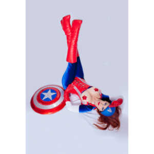 Titania is a lot of fun to work with and this was the peak of my experieinces shooting her.  This was a Halloween costume she wore to the Playboy Mansion.  We had a lot of fun photographing it.