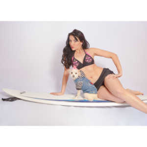 I got access to a friends surfboard and I needed a model.  Thankfully, Jenna was willing to step in.