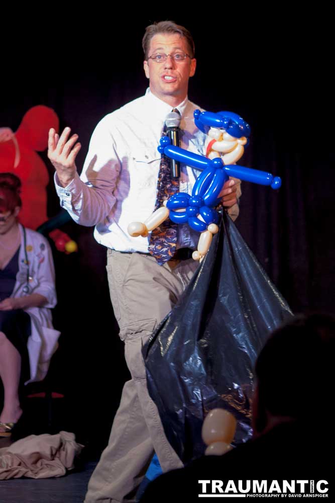 The 21st Balloon Master show at the Onyx Theatre in Las Vegas, NV on 4/27/2013.