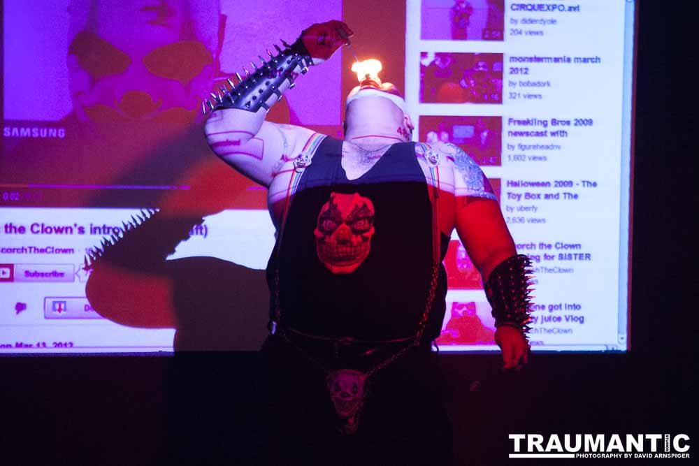 Scorch The Clown's first self produced show at Joker Of Clubs in Las Vegas, NV.