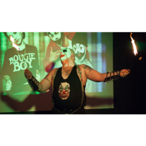 Scorch The Clown's first self produced show at Joker Of Clubs in Las Vegas, NV.