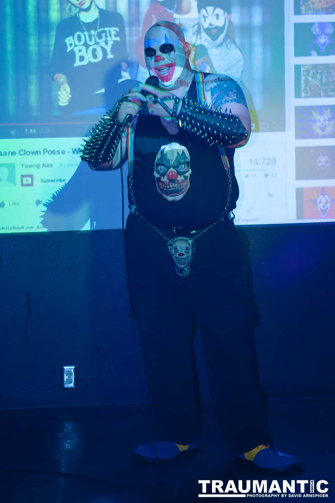 Scorch The Clown's first self produced show at Joker Of Clubs in Las Vegas, NV.