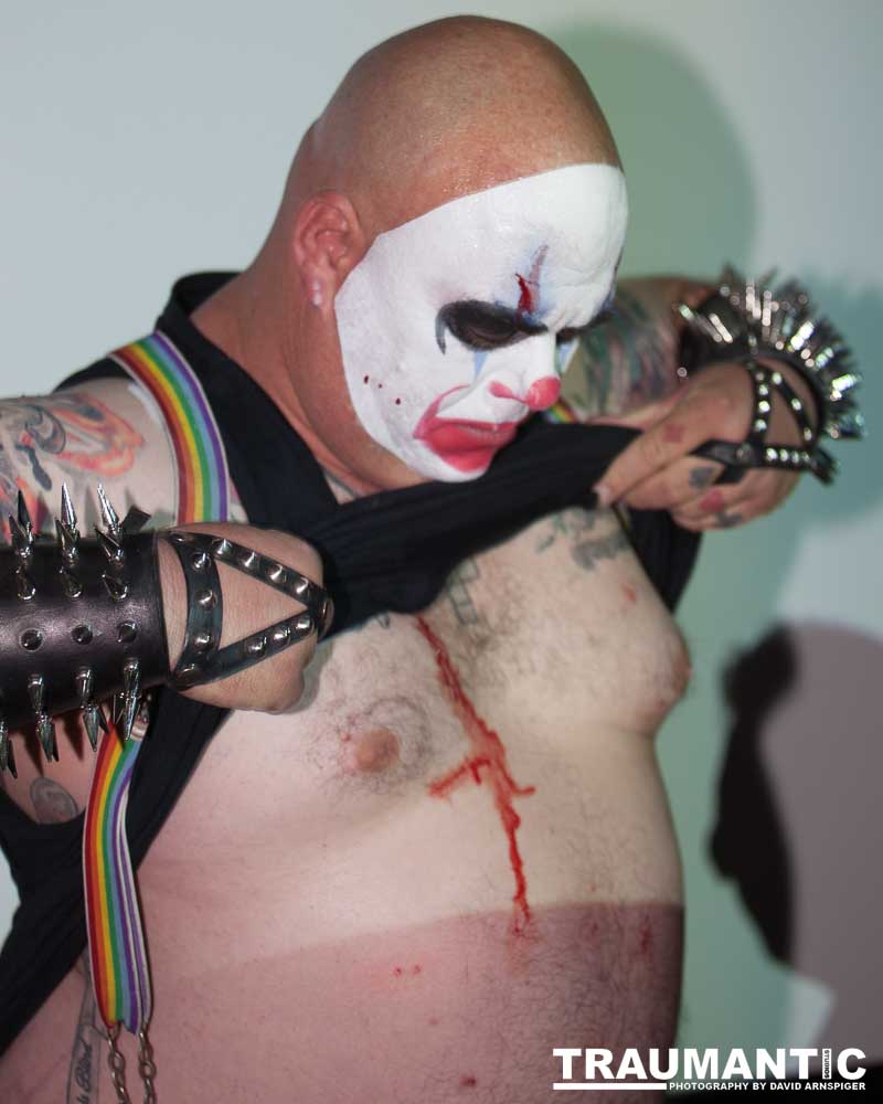 Scorch The Clown's first self produced show at Joker Of Clubs in Las Vegas, NV.