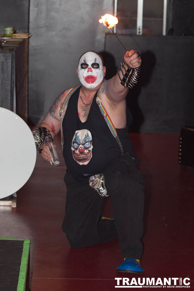 Scorch The Clown's first self produced show at Joker Of Clubs in Las Vegas, NV.