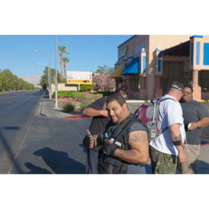 A mutual friend introduced me to this team of people who were going to do a 64 mile walk around Las Vegas, NV.  I was brought on to photograph the event.  Sadly, the walk was cut short at about one third of the objective.  I was still very impressed by the effort these guys put into it.