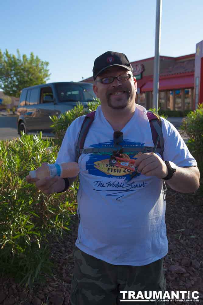 A mutual friend introduced me to this team of people who were going to do a 64 mile walk around Las Vegas, NV.  I was brought on to photograph the event.  Sadly, the walk was cut short at about one third of the objective.  I was still very impressed by the effort these guys put into it.