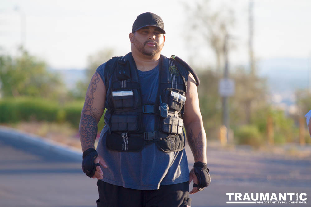 A mutual friend introduced me to this team of people who were going to do a 64 mile walk around Las Vegas, NV.  I was brought on to photograph the event.  Sadly, the walk was cut short at about one third of the objective.  I was still very impressed by the effort these guys put into it.