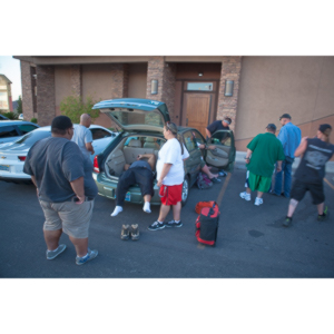 A mutual friend introduced me to this team of people who were going to do a 64 mile walk around Las Vegas, NV.  I was brought on to photograph the event.  Sadly, the walk was cut short at about one third of the objective.  I was still very impressed by the effort these guys put into it.