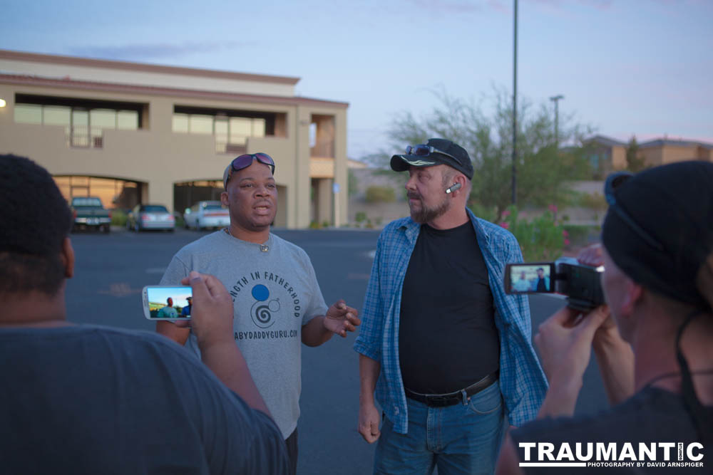 A mutual friend introduced me to this team of people who were going to do a 64 mile walk around Las Vegas, NV.  I was brought on to photograph the event.  Sadly, the walk was cut short at about one third of the objective.  I was still very impressed by the effort these guys put into it.