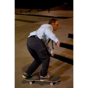 Rob asked me to take some photos of him skateboarding.