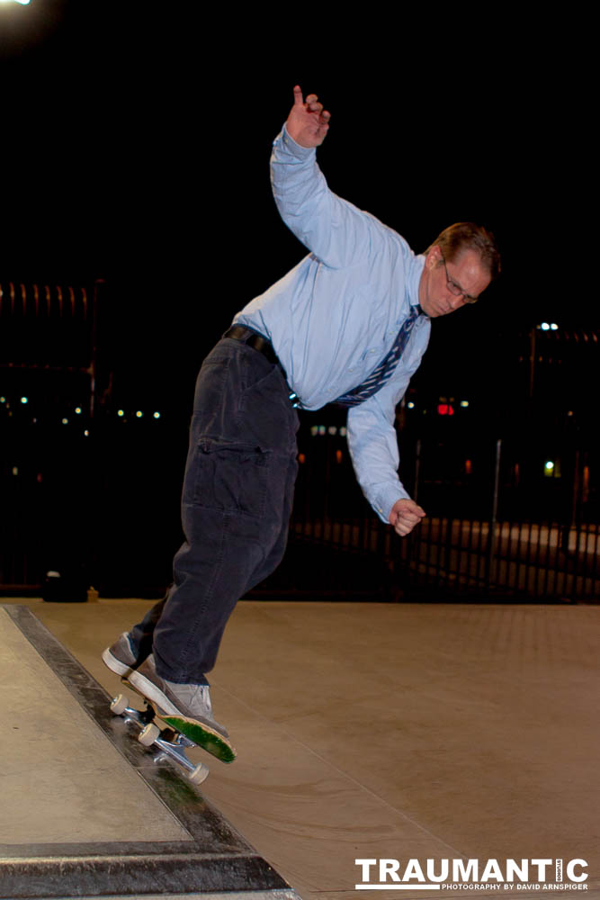 Rob asked me to take some photos of him skateboarding.