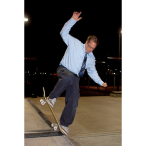 Rob asked me to take some photos of him skateboarding.