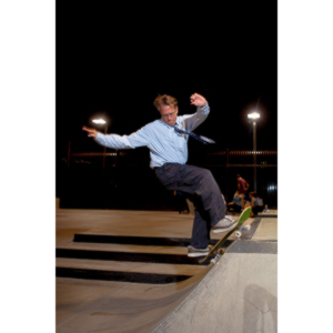 Rob asked me to take some photos of him skateboarding.