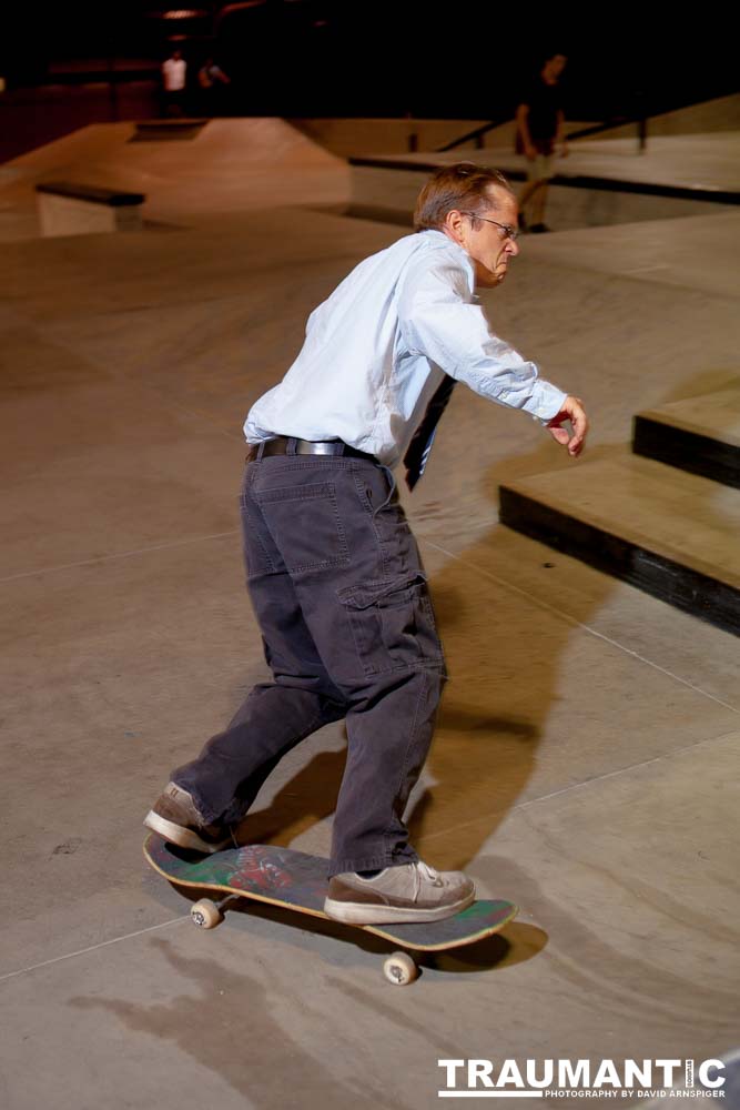Rob asked me to take some photos of him skateboarding.