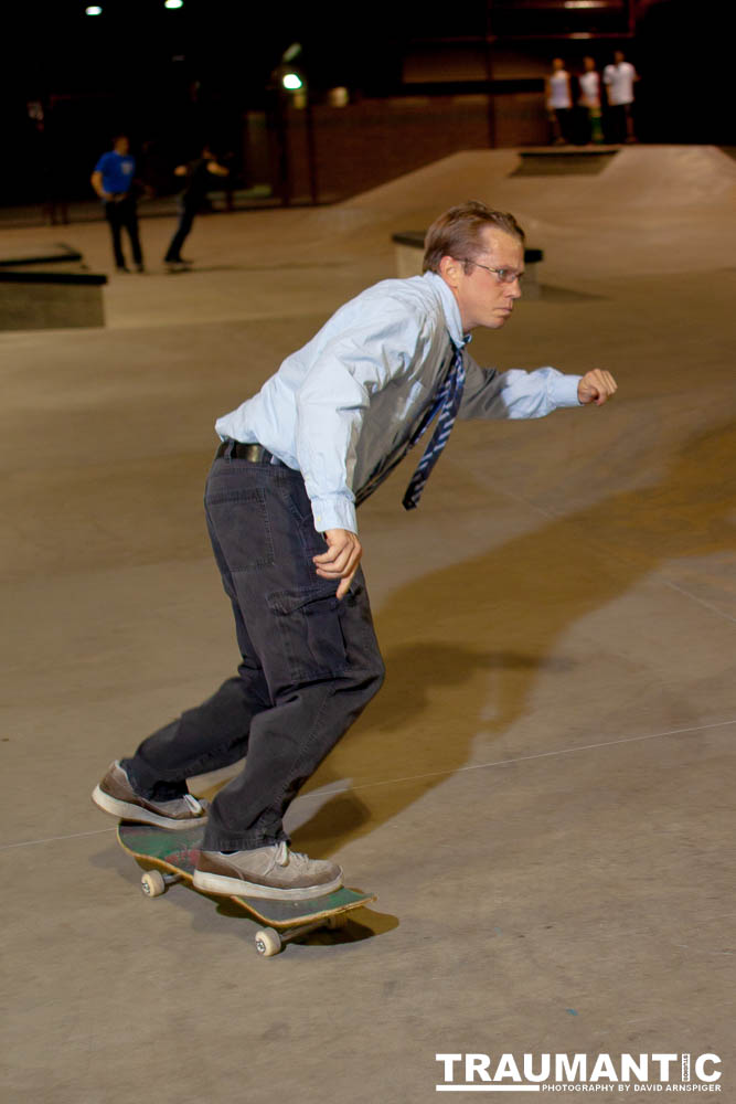 Rob asked me to take some photos of him skateboarding.