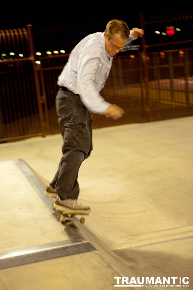 Rob asked me to take some photos of him skateboarding.