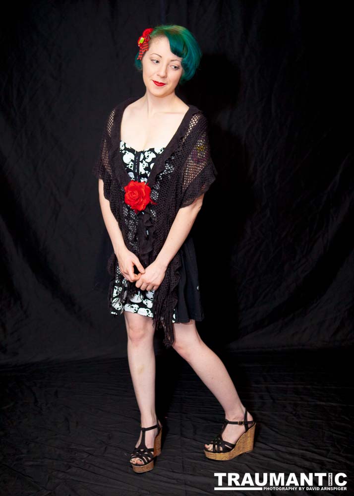 The very first of many sessions with Rebecca, a great co-conspirator.