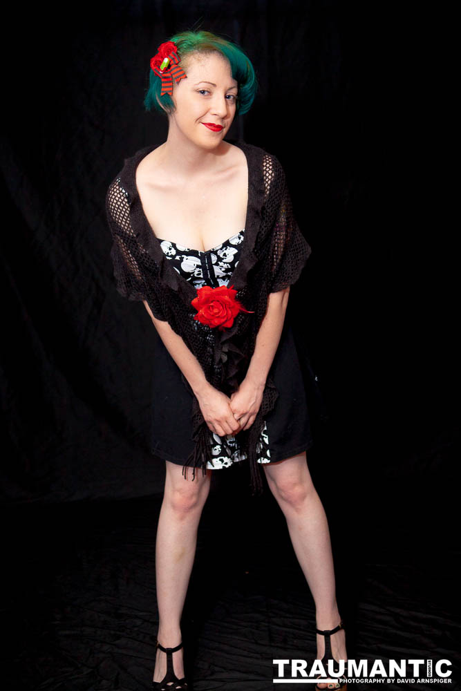 The very first of many sessions with Rebecca, a great co-conspirator.